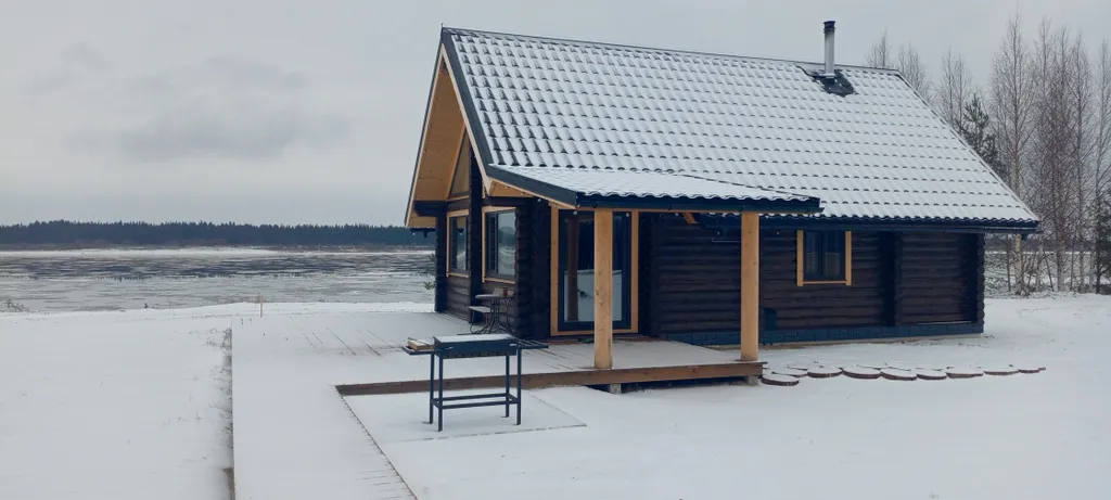 Коттедж Дом с баней на берегу Северной Двины — аренда посуточно в Архангельск