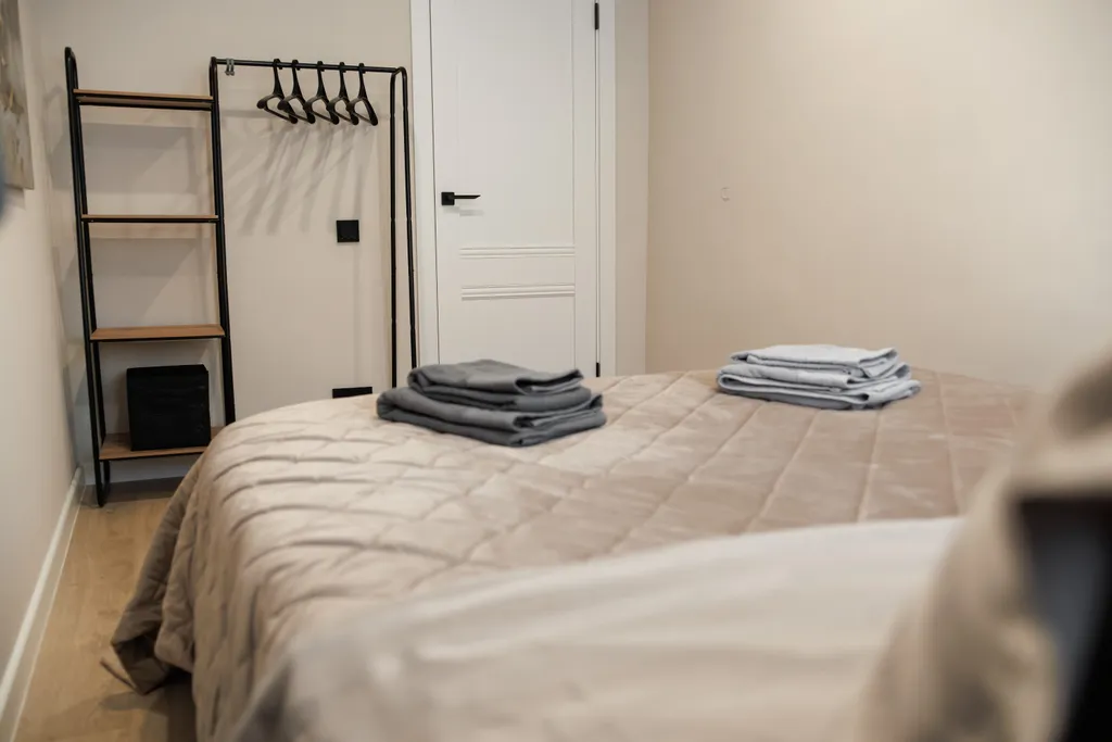 Новая квартира с 2-мя спальнями и большой кухней-гостиной