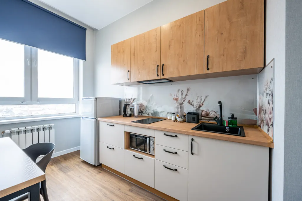 Комфортная квартира с тремя раздельными кроватями