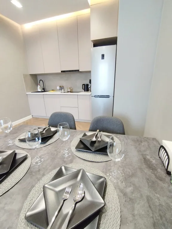 Стильная квартира с видом на горы