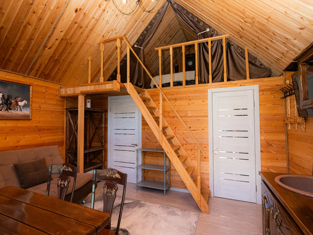 Коттедж Коттедж Улучшенное шале — Архыз