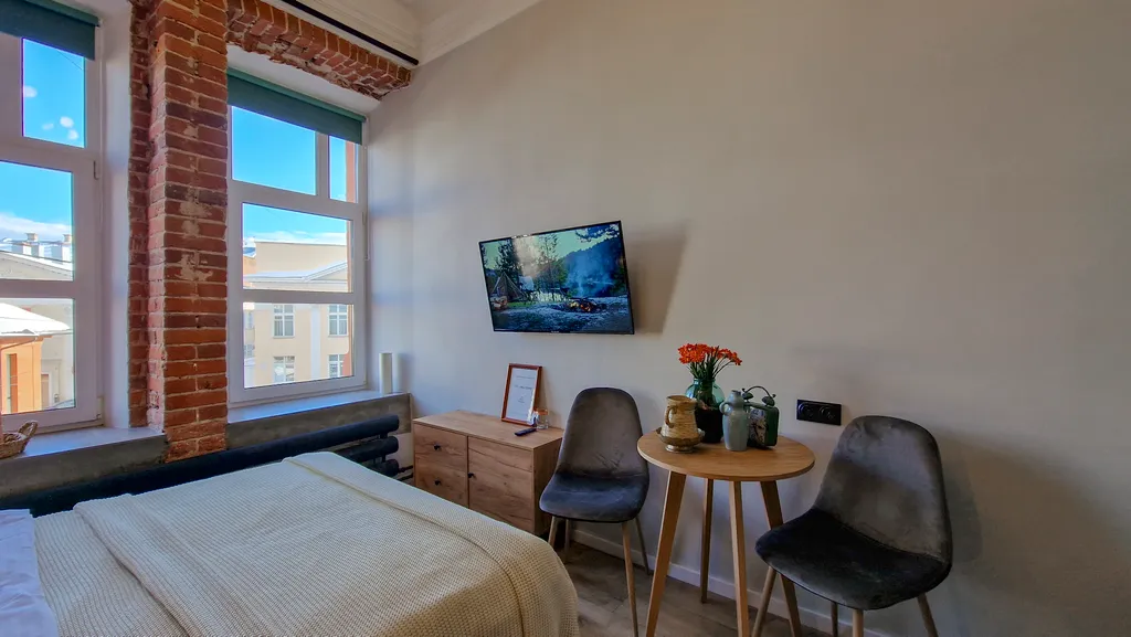 Квартира Квартира GoldenRing-Apartments: Студия с видом на Филармонию и башню — Ярославль