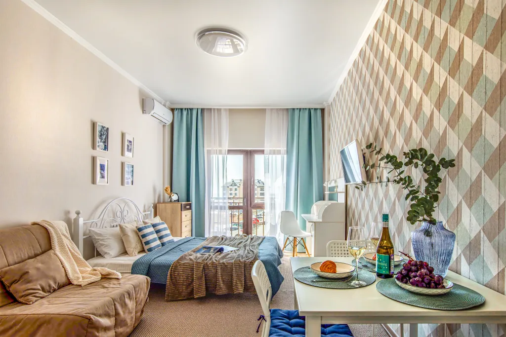 Квартира Квартира Студия с видом на море ЖК Альбатрос — Геленджик