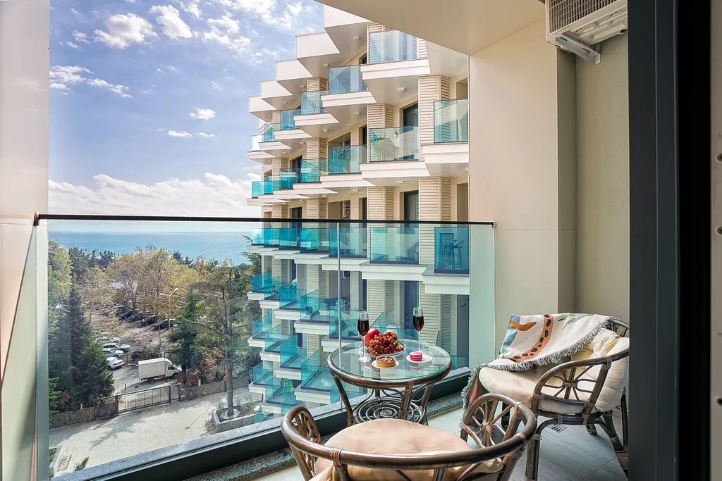 Апартаменты с видом на море в скай плаза