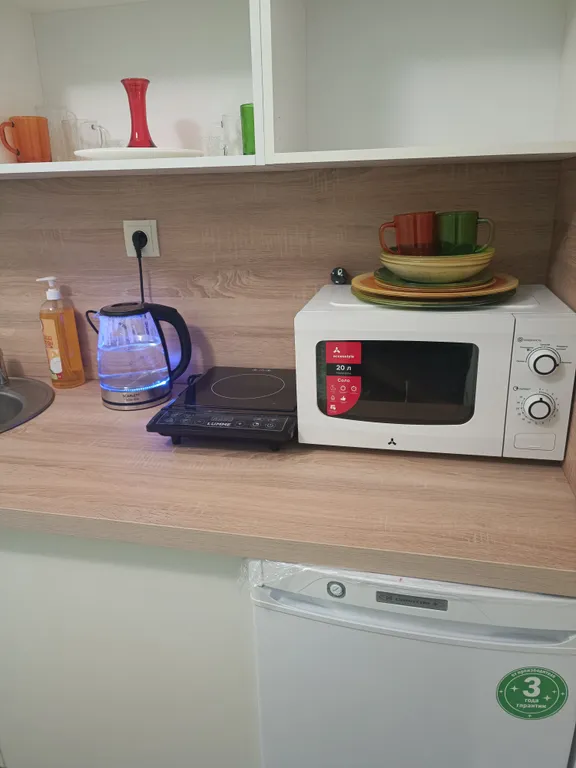 Маленькая студия с двуспальным диваном у станции МЦД-4 Железнодорожная