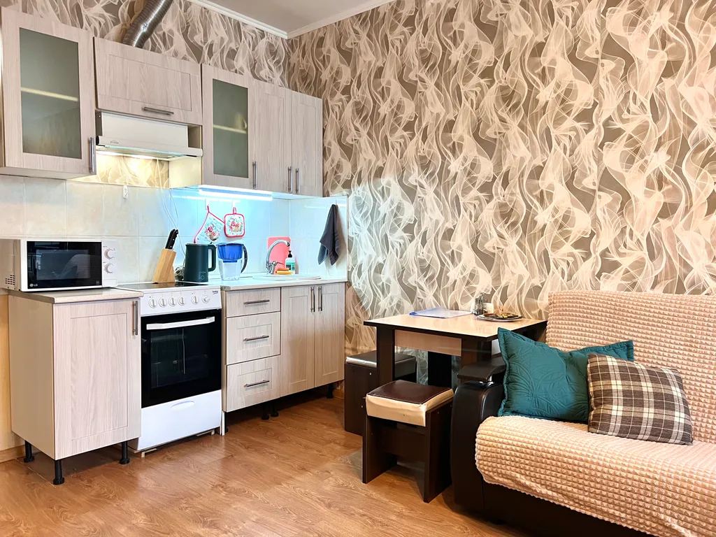 Студия с уютным интерьером