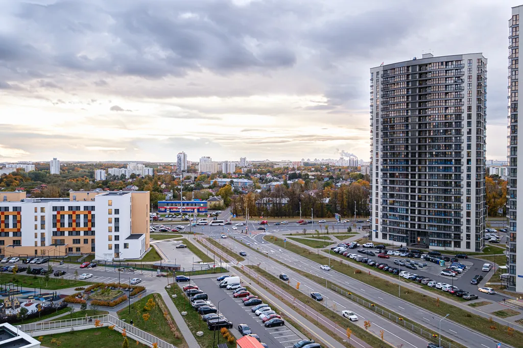 Квартира Квартира Евротрешка в 10 минутах от метро, в современном районе Минск Мир — Минск
