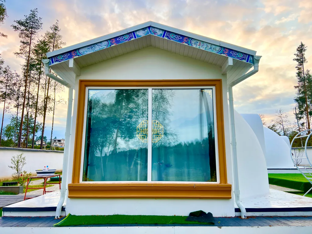 База отдыха Хэйлун Дом №6 Санья вид на озера