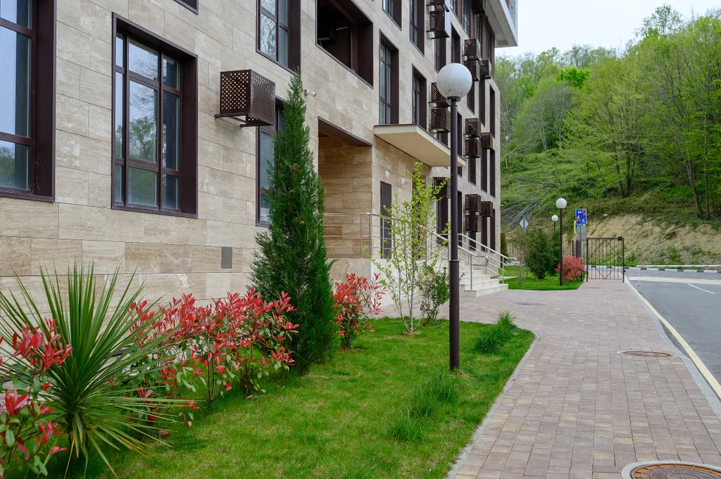 Студия с панорамным видом на горы