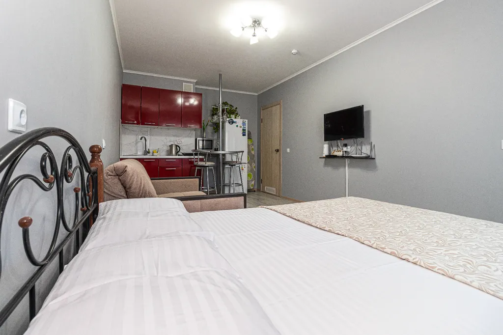 Квартира Квартира Студия рядом с парком Галицкого Облака — Краснодар