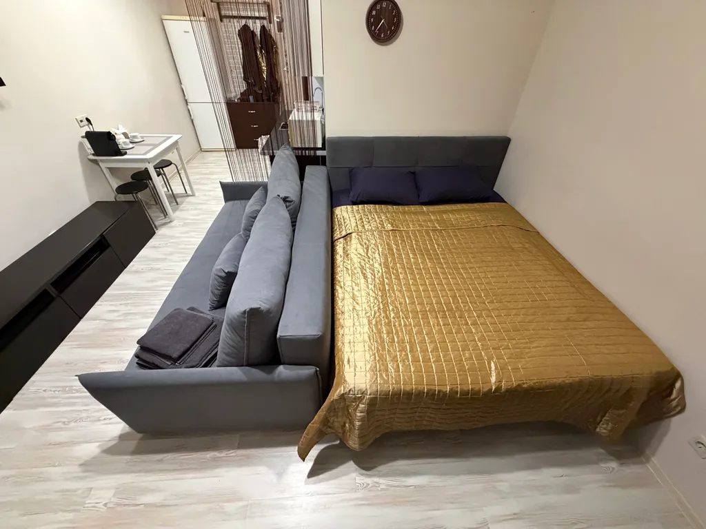 Cовременная студия с бecкoнтaктным заездом