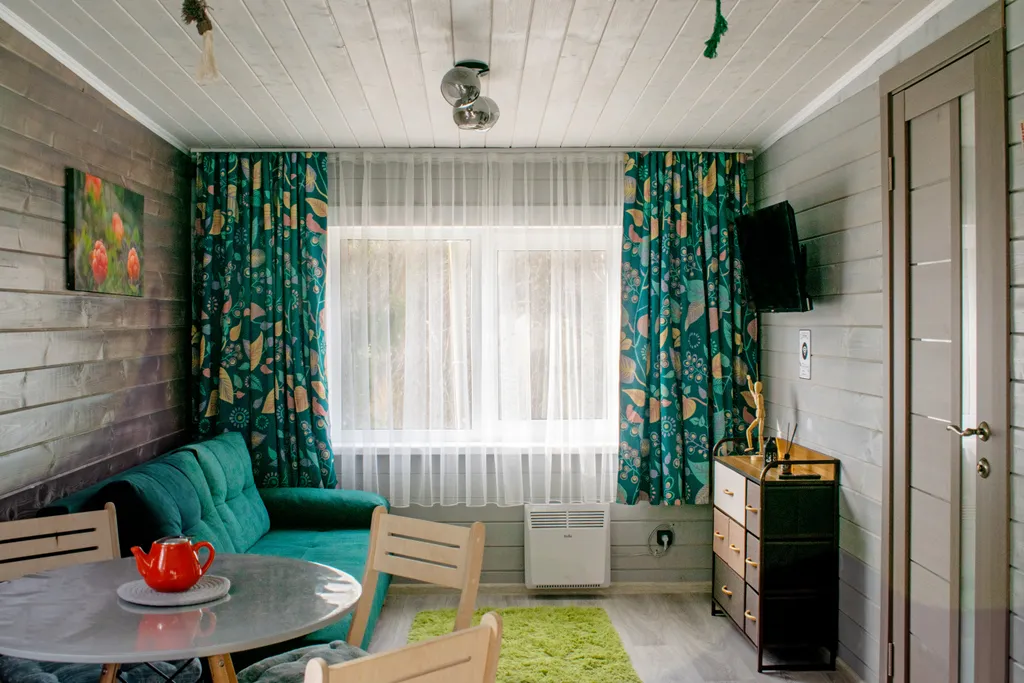 Новый гостевой дом и баня у Горного парка