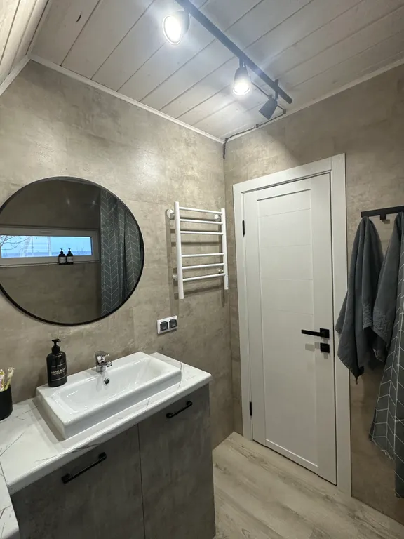 Уютный домик с баней и сибирским чаном