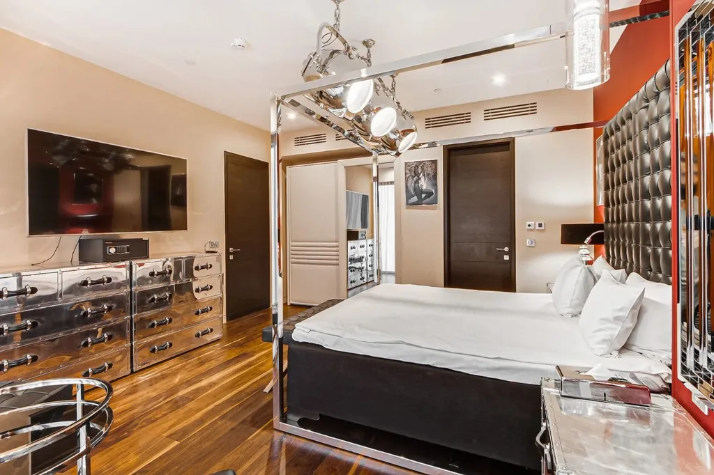 Угловые апартаменты на 63м этаже башни ОКО c мебелью Eichholtz