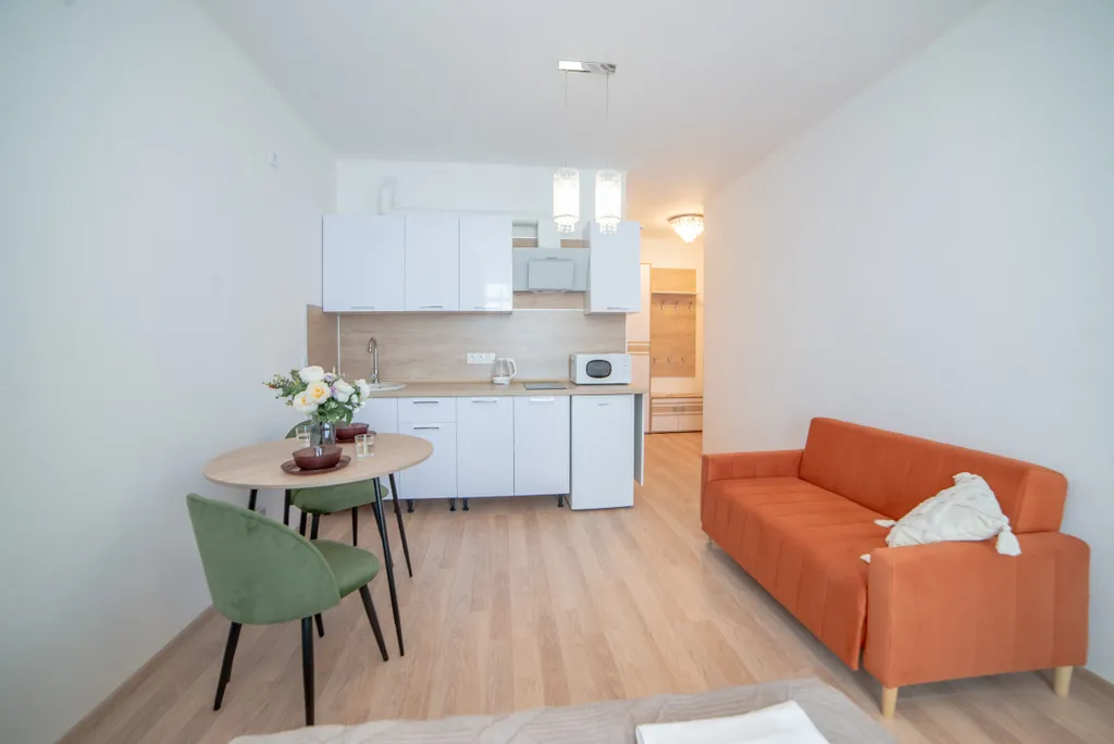 Студия с лоджией для 4-х гостей