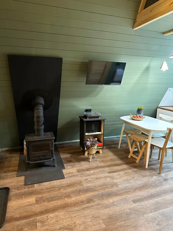 Видовой дом с камином