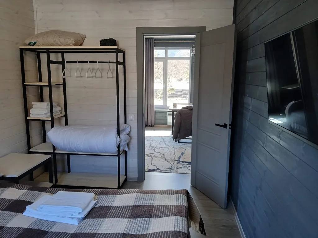 Домик шале с шикарным видом на горы и лес