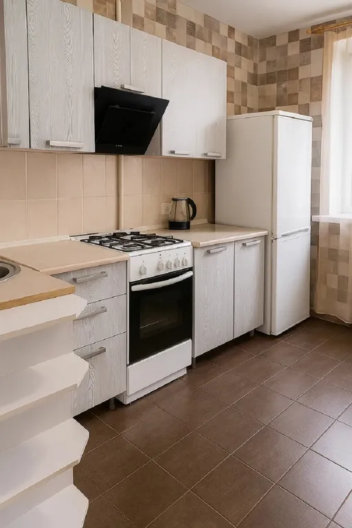 2-комнатная квартира недалеко от развязки на Крым