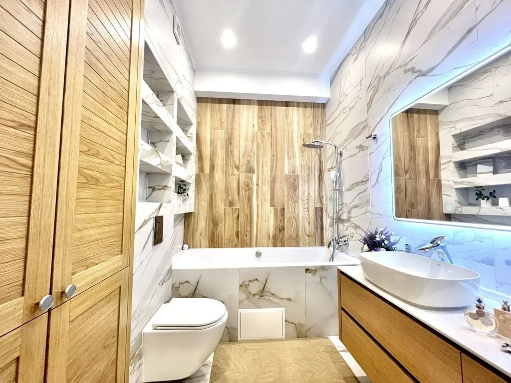 Уютная двухкомнатная квартира с шикарным видом в Гурзуфе