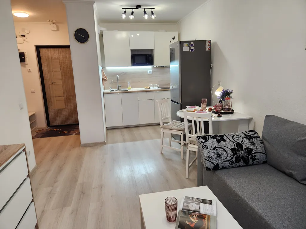 Уютная однокомнатная квартира для гостей на юге города