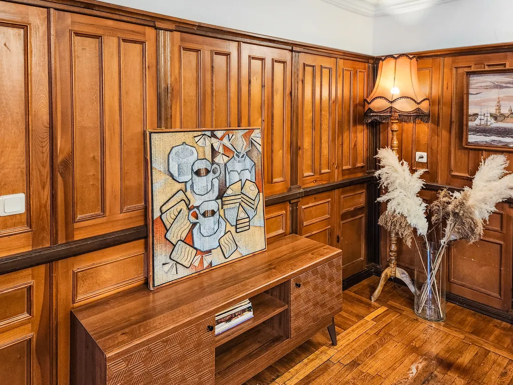 Усадьба Поспеева - дом с камином