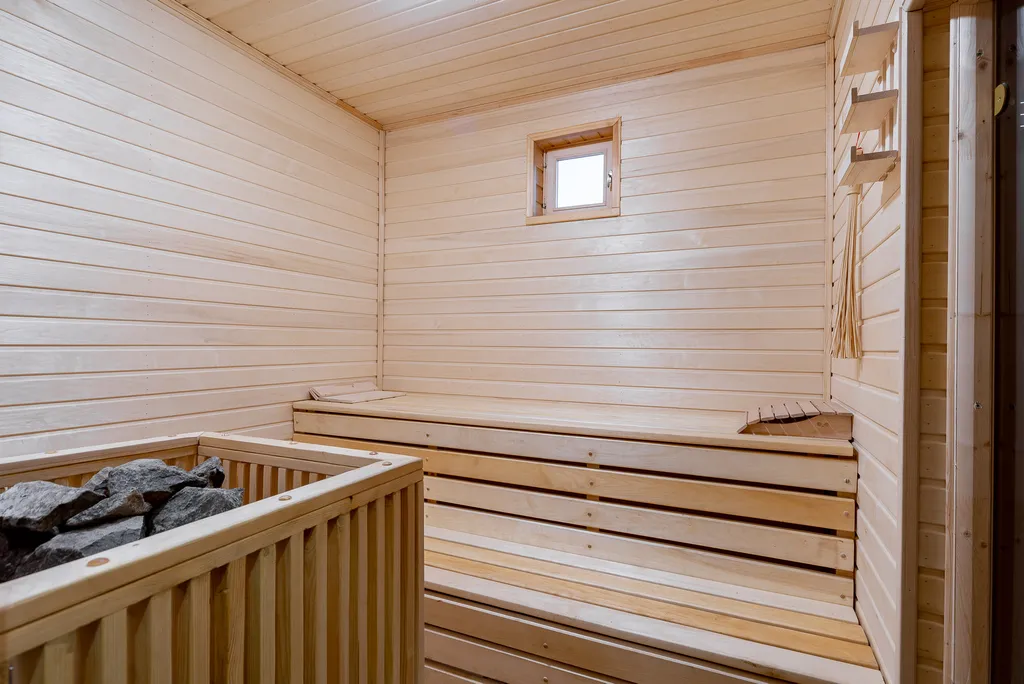 Уютный коттедж с горячей купелью и сауной - 10 минут от города