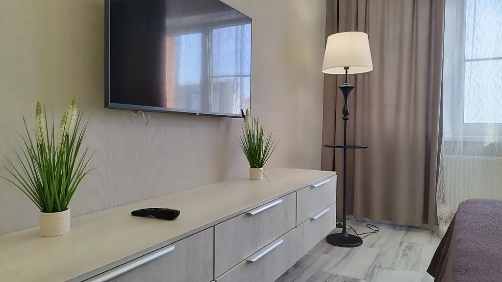 Уютные апартаменты с отличным ремонтом и прекрасным видом с высоты