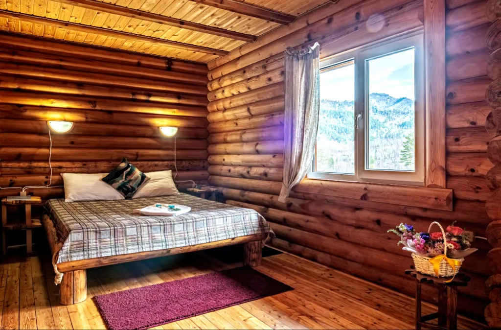 Квартира Deluxe Room семейный большой с террасой  и телевизором — аренда посуточно в Чемал