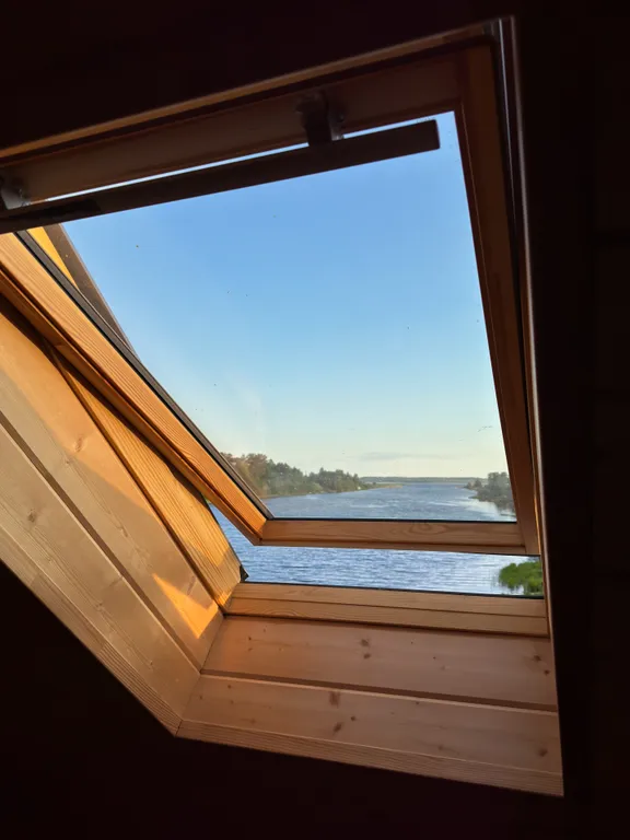 Апартамент с видом на залив Ладожского озера