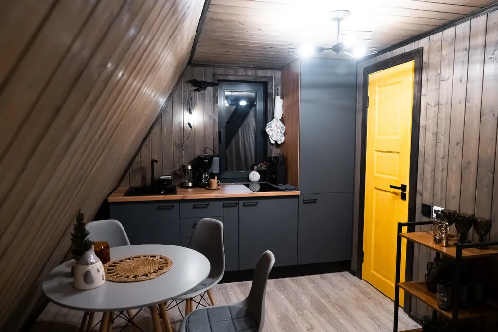 Дом А-Фрейм с террасой №3