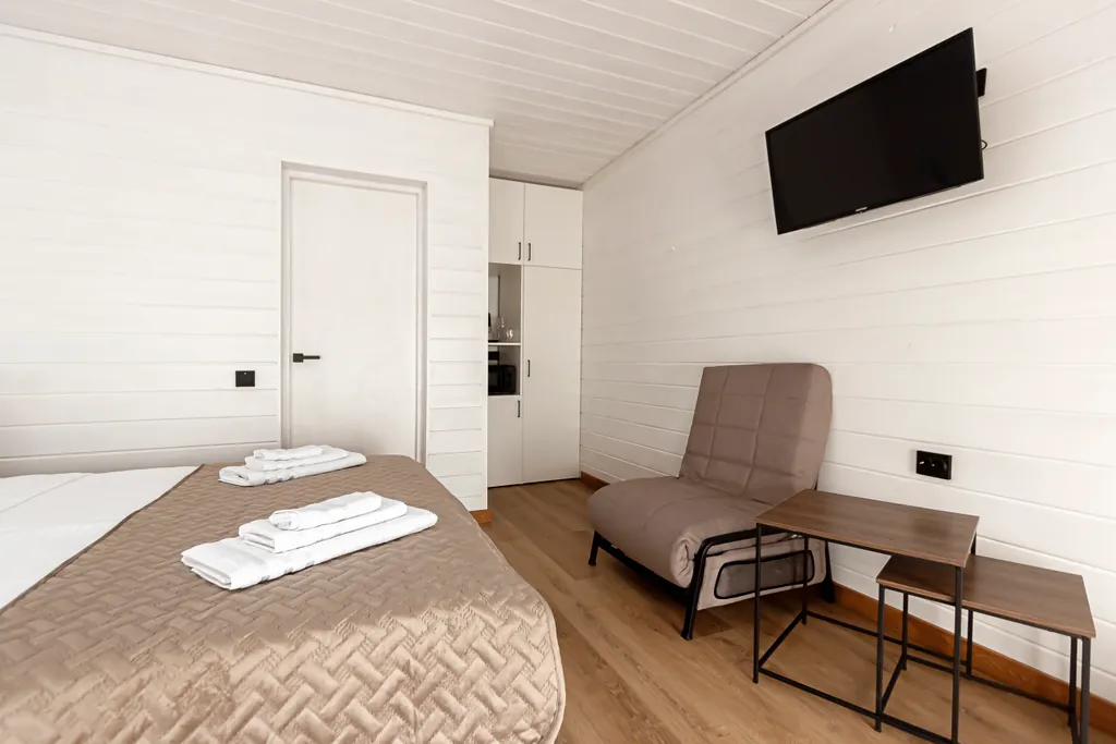 Домик с видом на Гуамское ущелье и выходом к бассейну