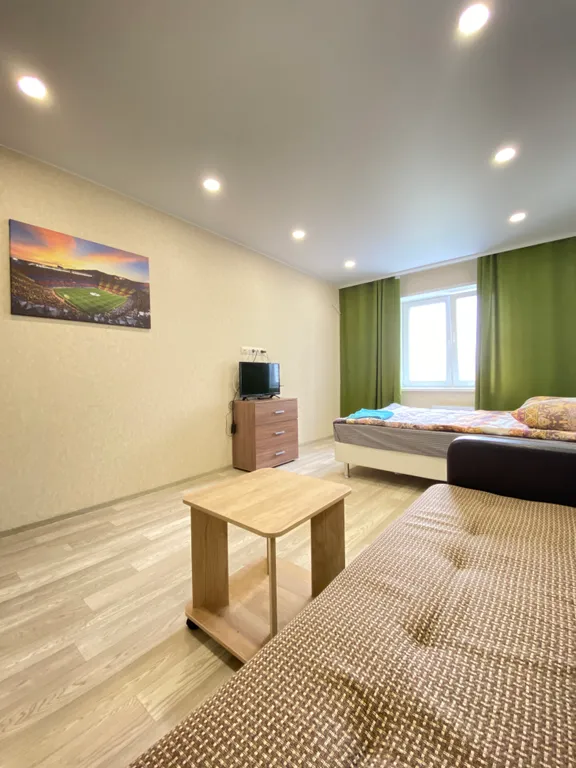 Евродвушка с футбольной атмосферой