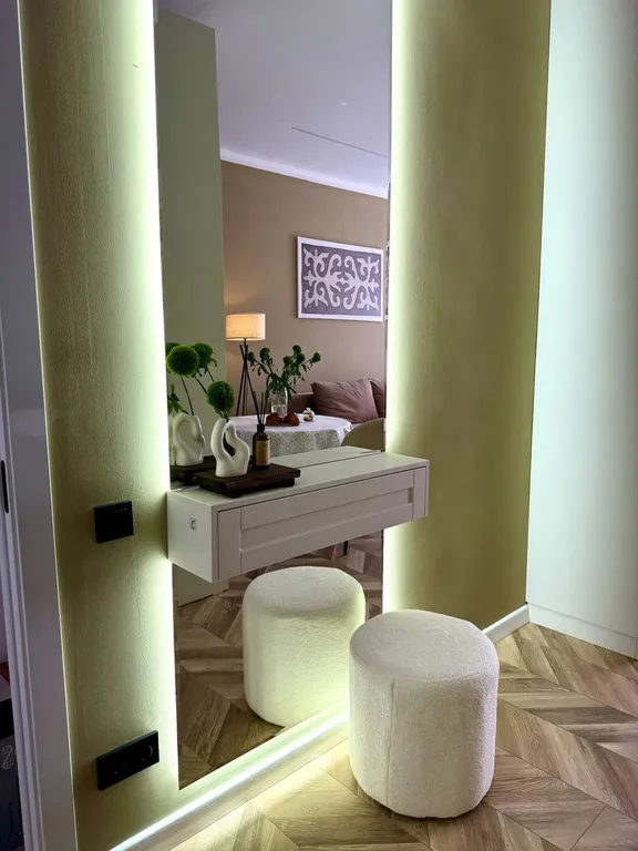 Квартира студия в национальном стиле