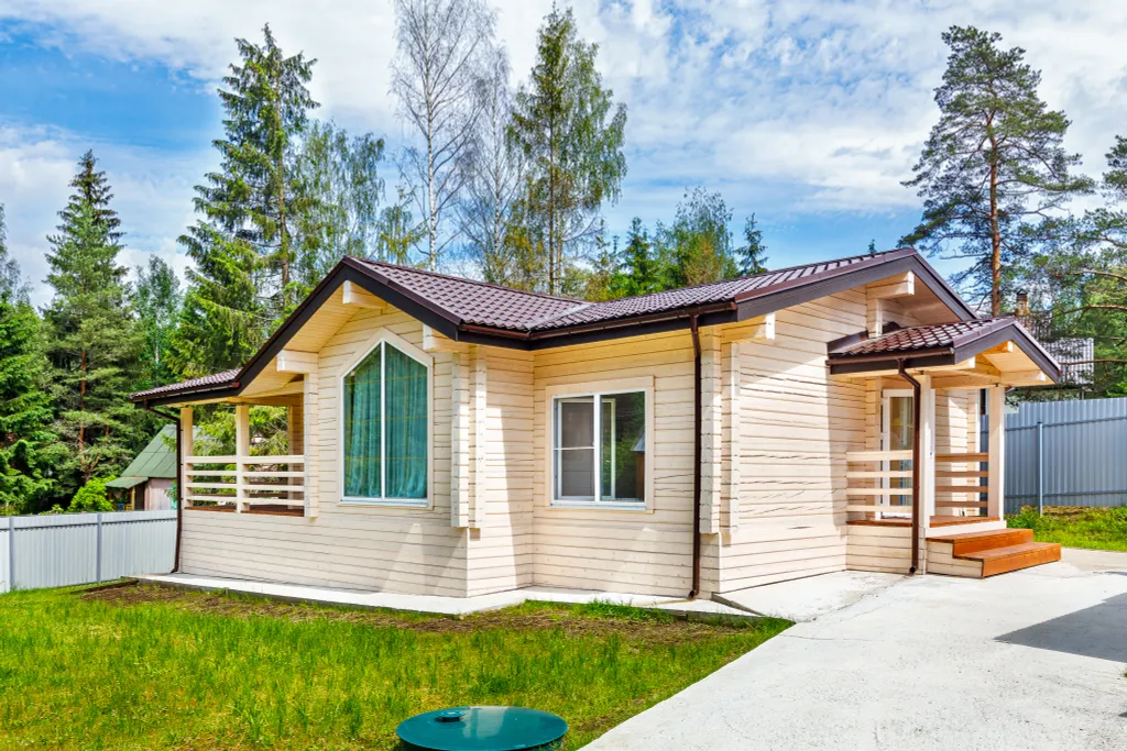 Коттедж Коттедж с 3 спальнями и большой кухней-гостиной у Охта парка — Сярьги