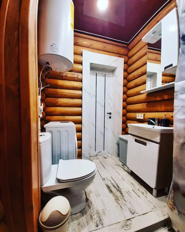 Семейные апартаменты Балдино в доме из сруба