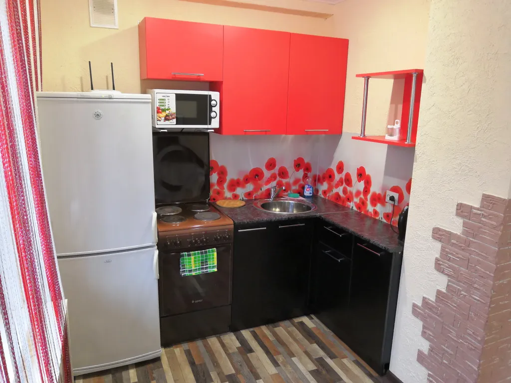 Студия на 1 этаже с балконом