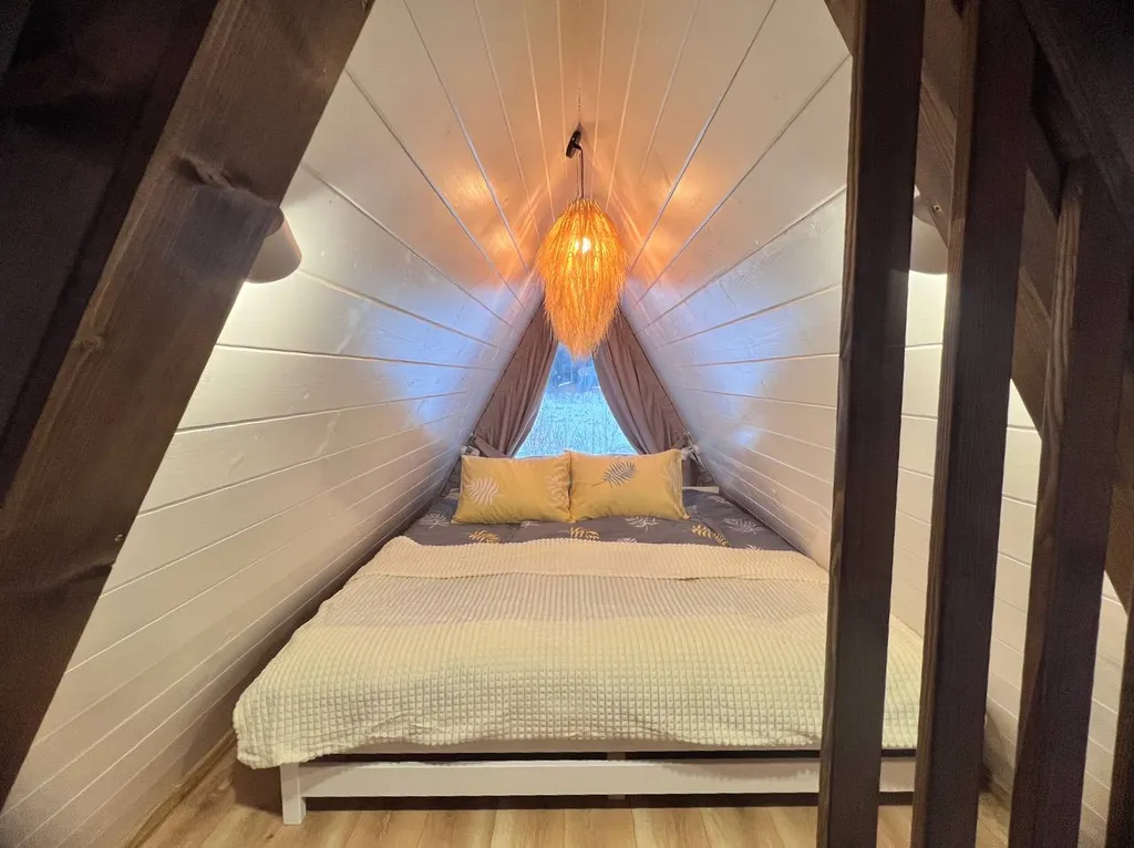 Коттедж Дом Гармония с горячим чаном и дровяным камином — Тимково