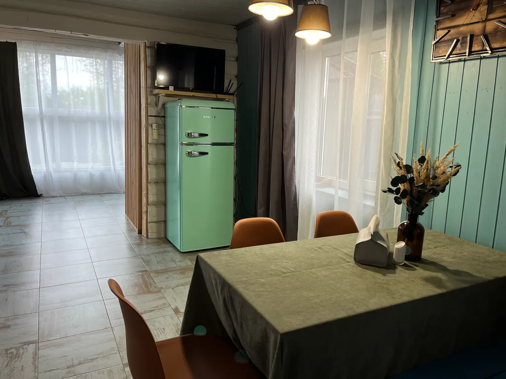 Дом с сибирским чаном, сауной и патио