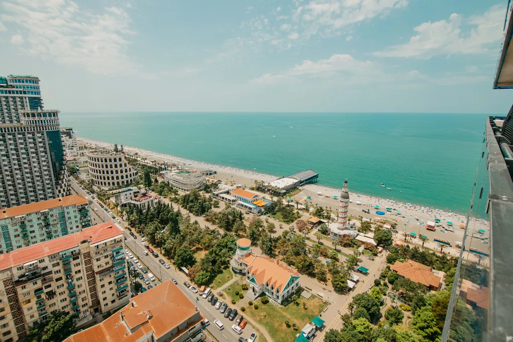 Студия с видом на море