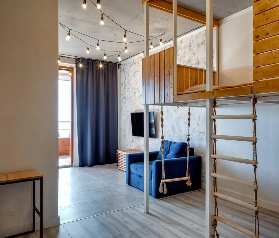 Лофт с детской зоной