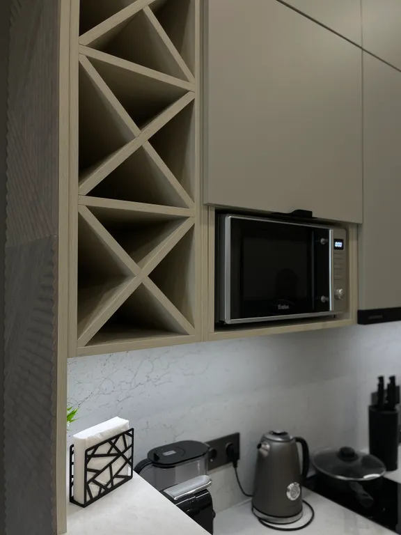 Апартаменты-студия с видом на горы в престижном районе