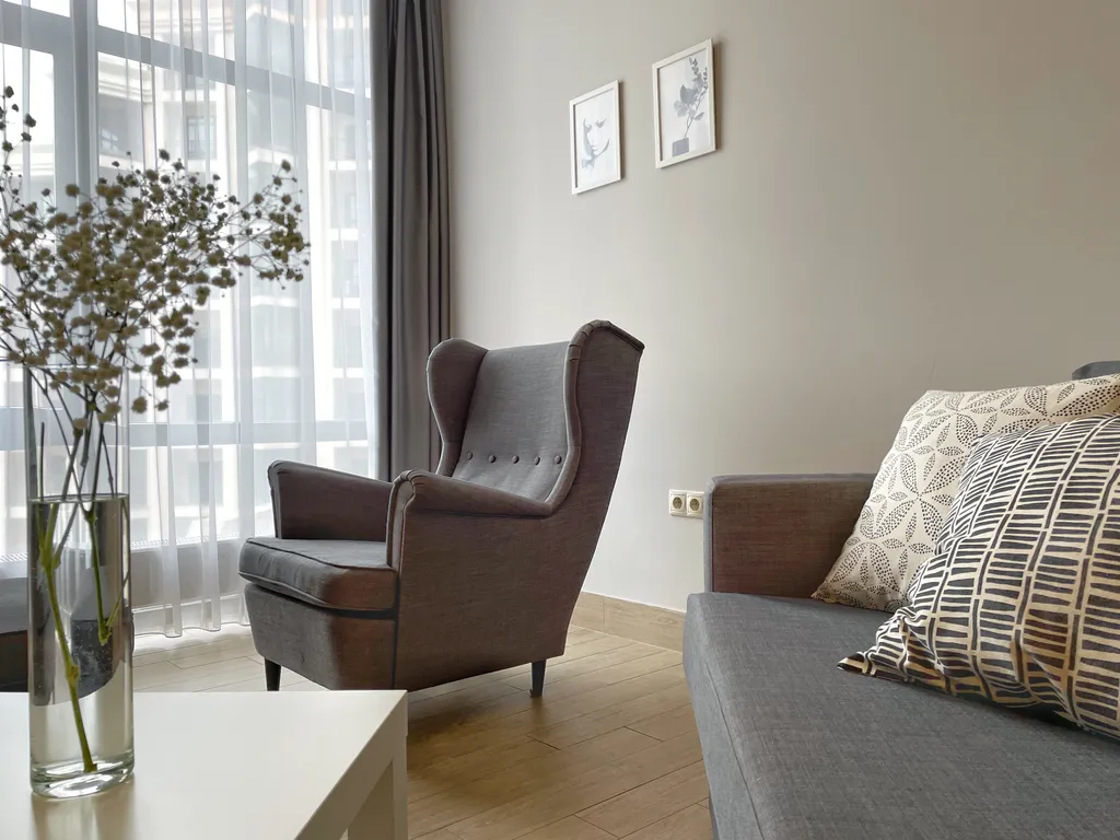 Апартамент с видом на сад