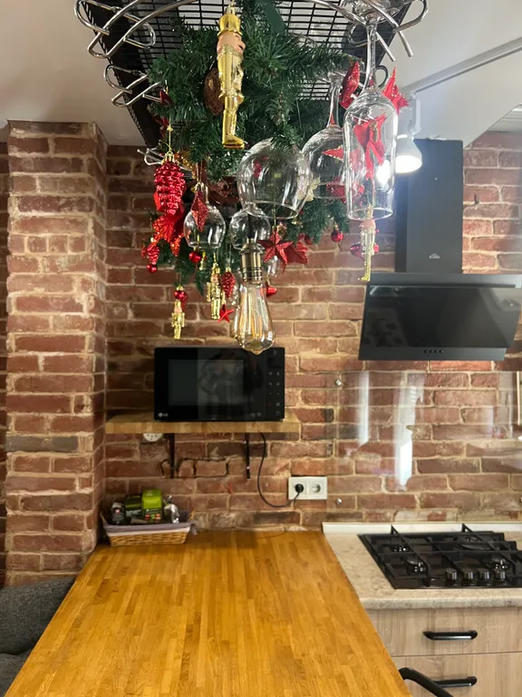 Апартаменты  с террасой с видом на горы в самом центре курорта Красная