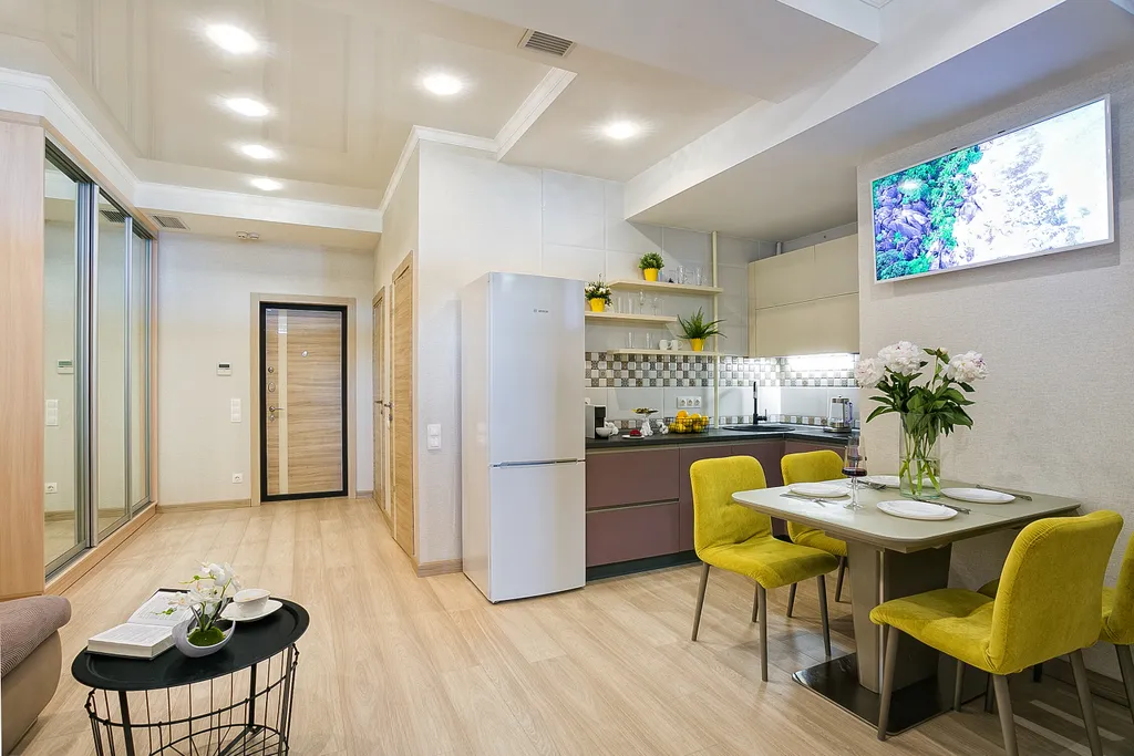 В самом центре с видом на море