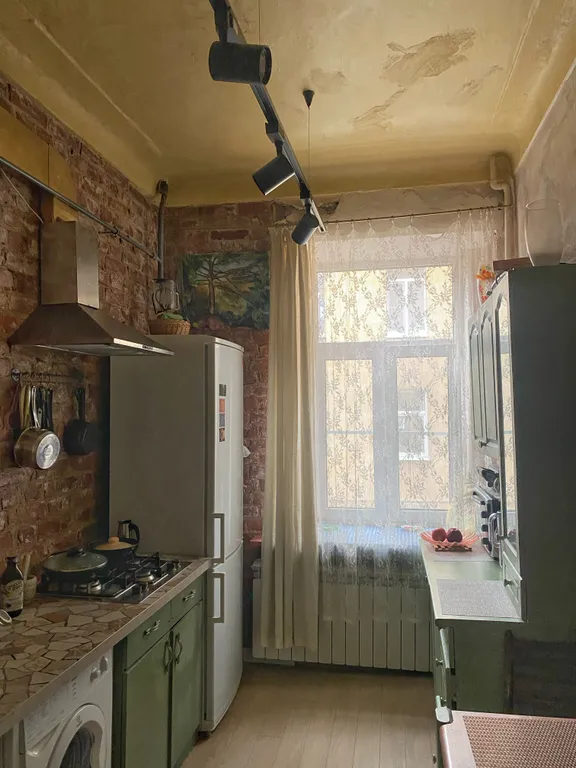 Квартира Зеленая комната в творческом коливинге с Петербургской атмосферой — Санкт-Петербург