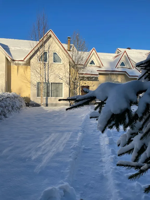 Семейный таунхаус с камином и сауной