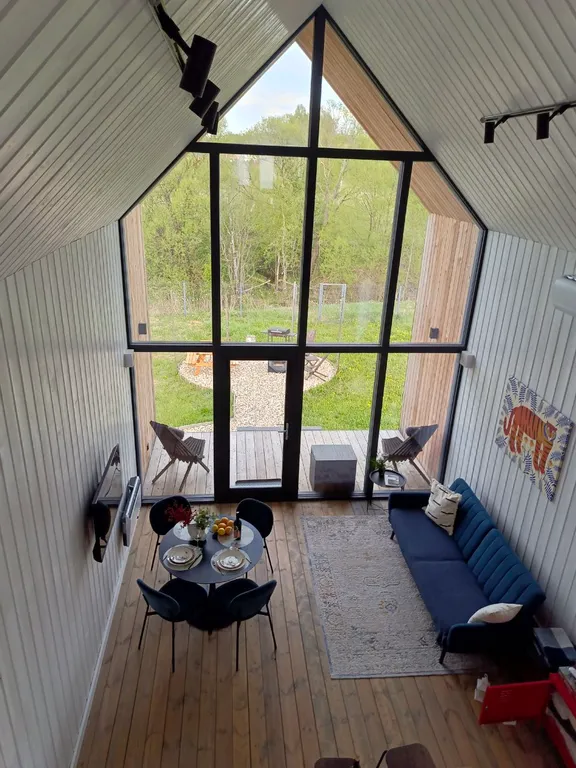 Уютный дом барн у водохранилища