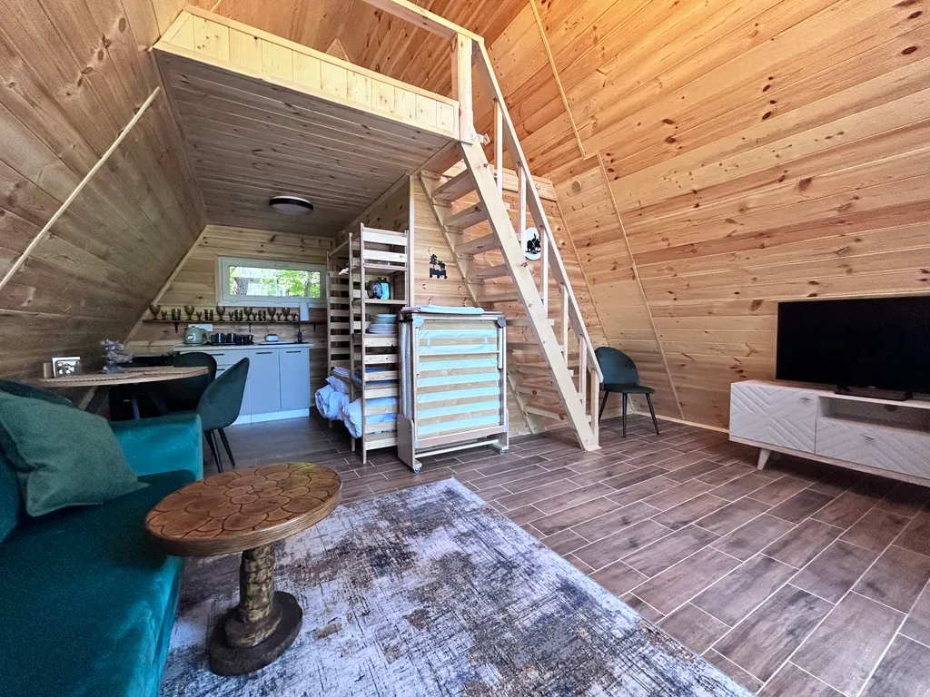 Коттедж А-фрейм с видом на горы — аренда посуточно в Архыз