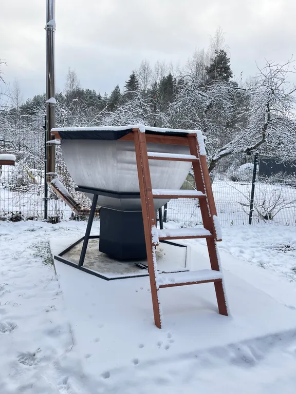 Дом с сауной и банным чаном