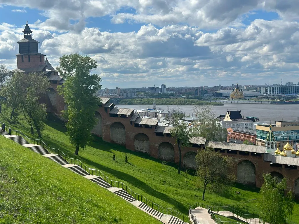Видовая студия квартира в центре Нижнего Новгорода